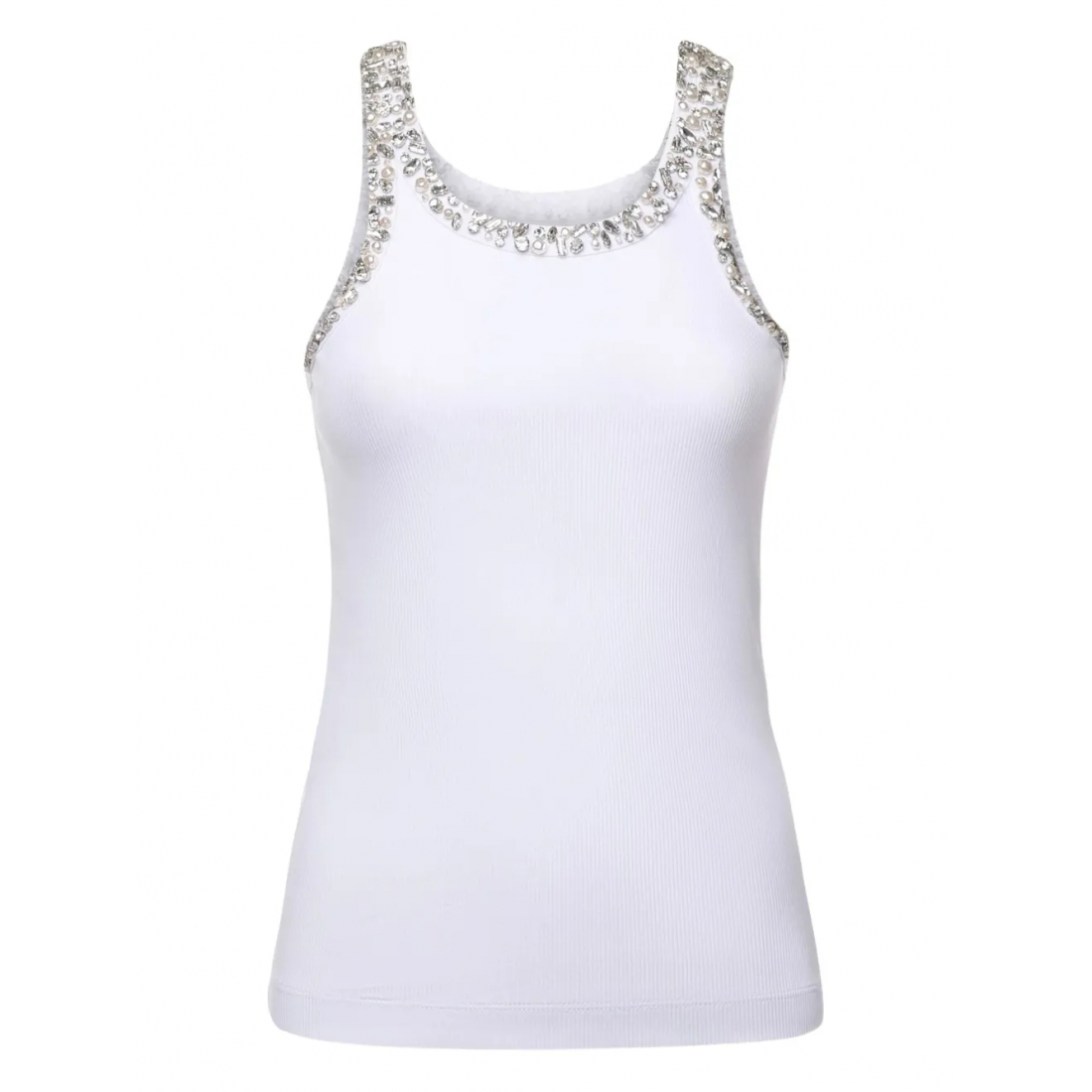Débardeur 'Embellished Ribbed' pour Femmes