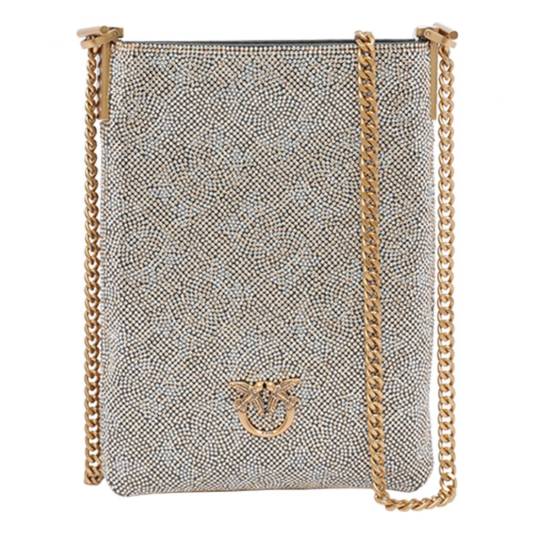 Mini sac 'Strass Monogram Phone' pour Femmes