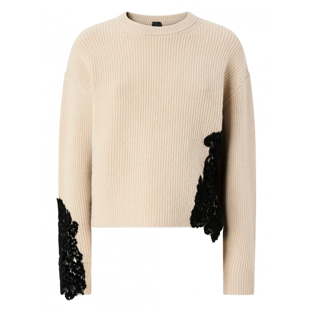 Pull 'Lace-Appliqué' pour Femmes
