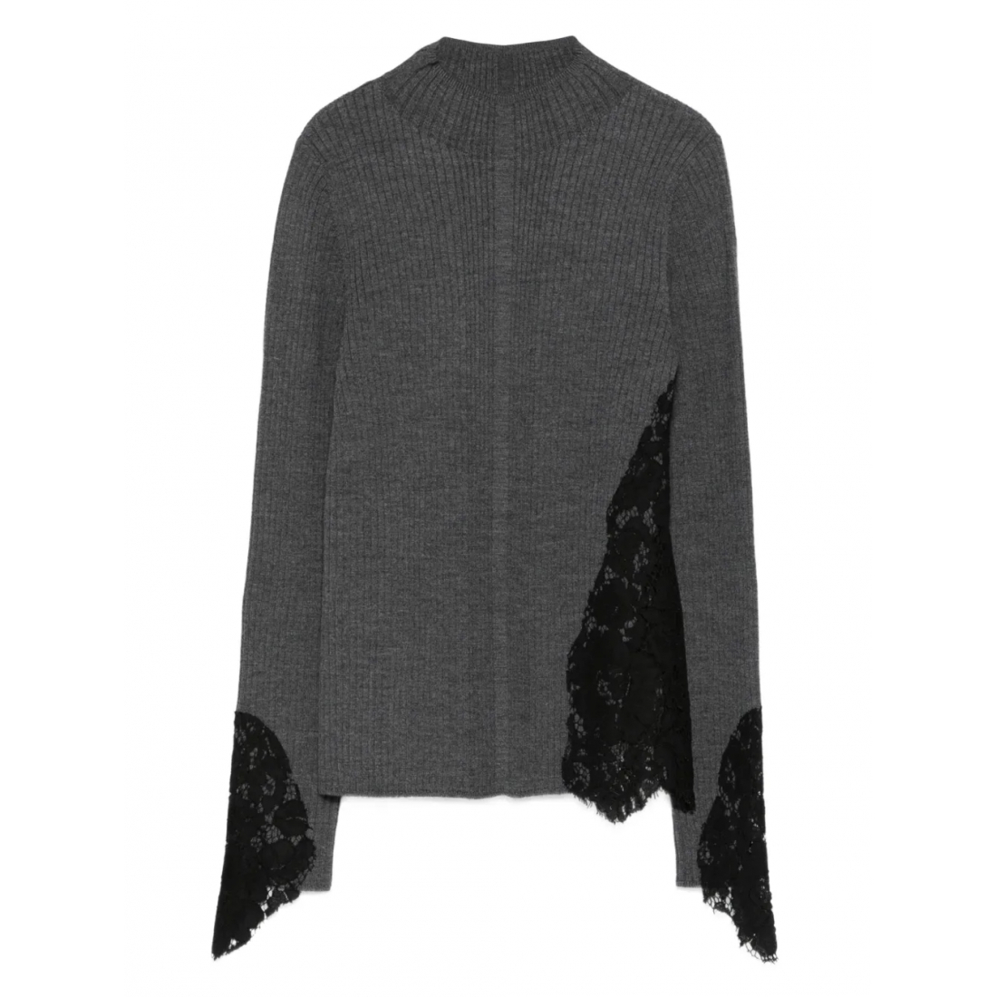 Pull 'Samoa Lace-Insert Ribbed' pour Femmes