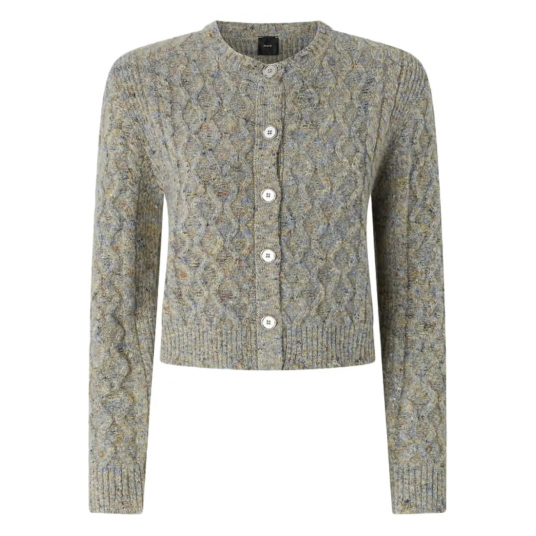 Cardigan 'Cable-Knit Button' pour Femmes