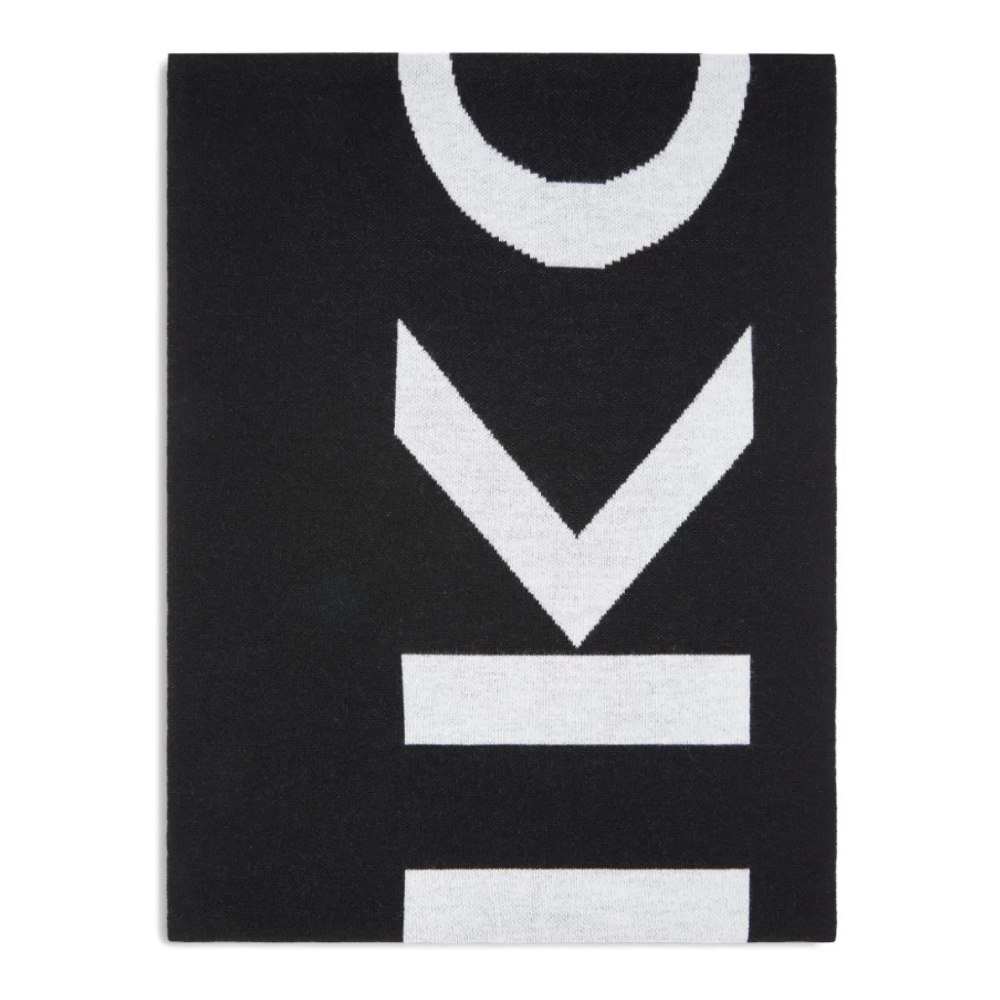 Écharpe en laine 'Logo-Detail' pour Femmes