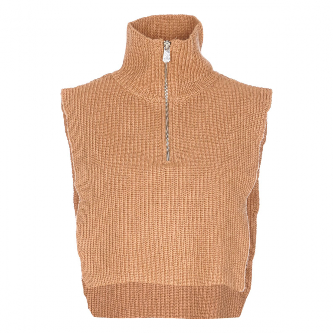 Pull sans manches 'Knitted Neck' pour Femmes