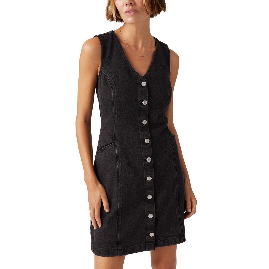 Robe 'Vianna  Button-Front Vest' pour Femmes
