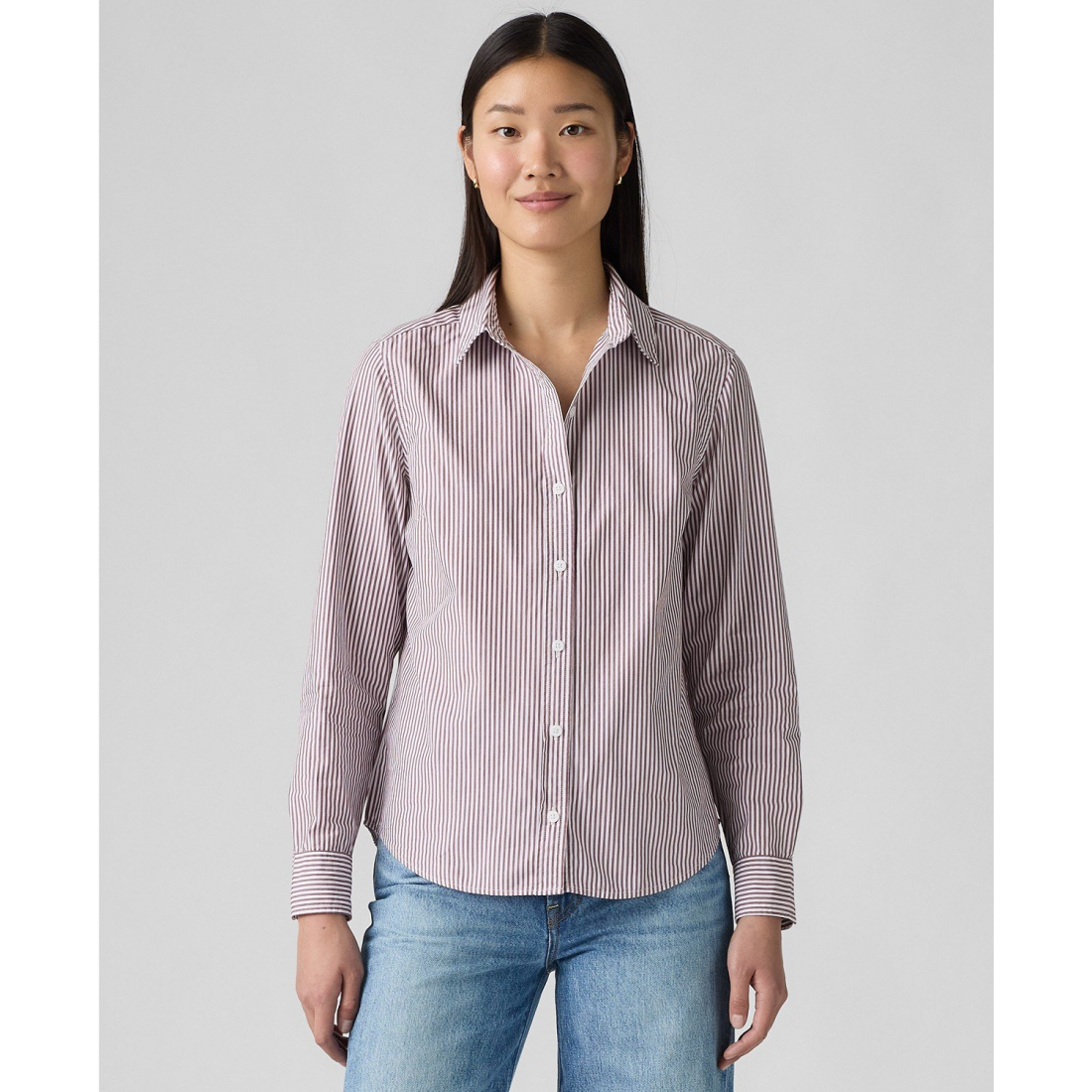 Chemise 'Classic Fit Button-Front' pour Femmes