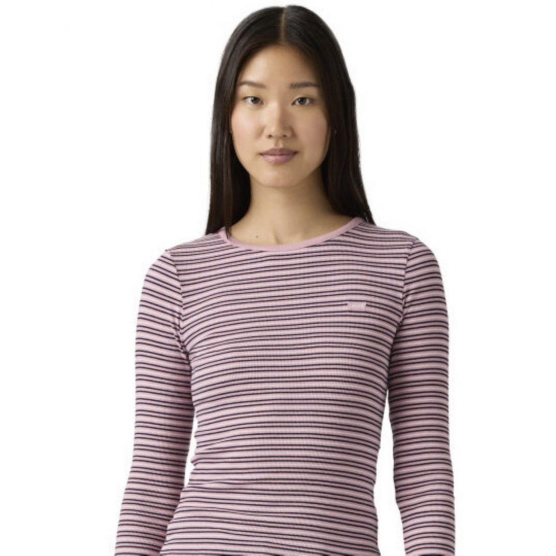 Top à manches longues 'Hayes Clara Strip' pour Femmes