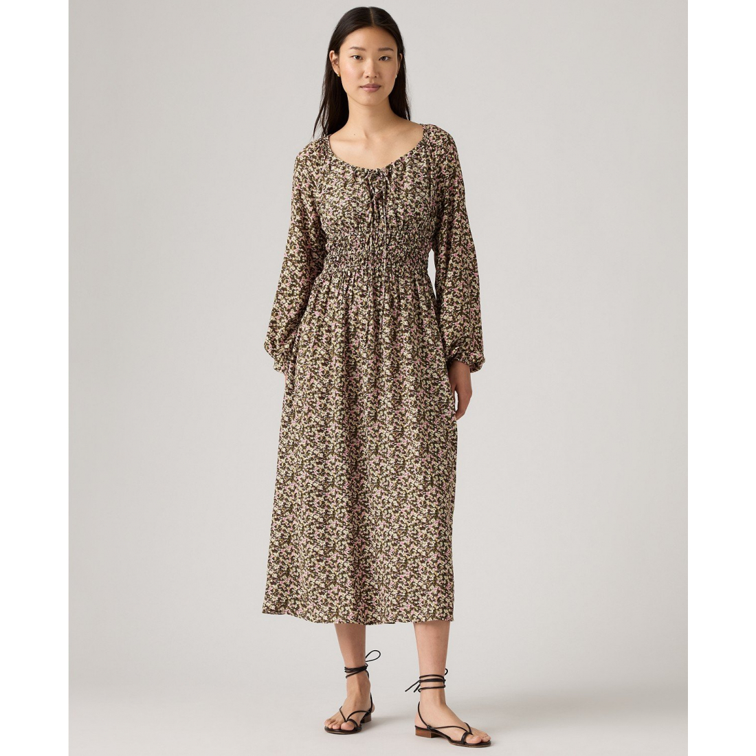 Robe 'Fleur Tess Smocked Boho' pour Femmes