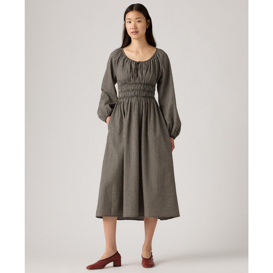 Women's 'Fleur Tess Smocked Boho' Dress