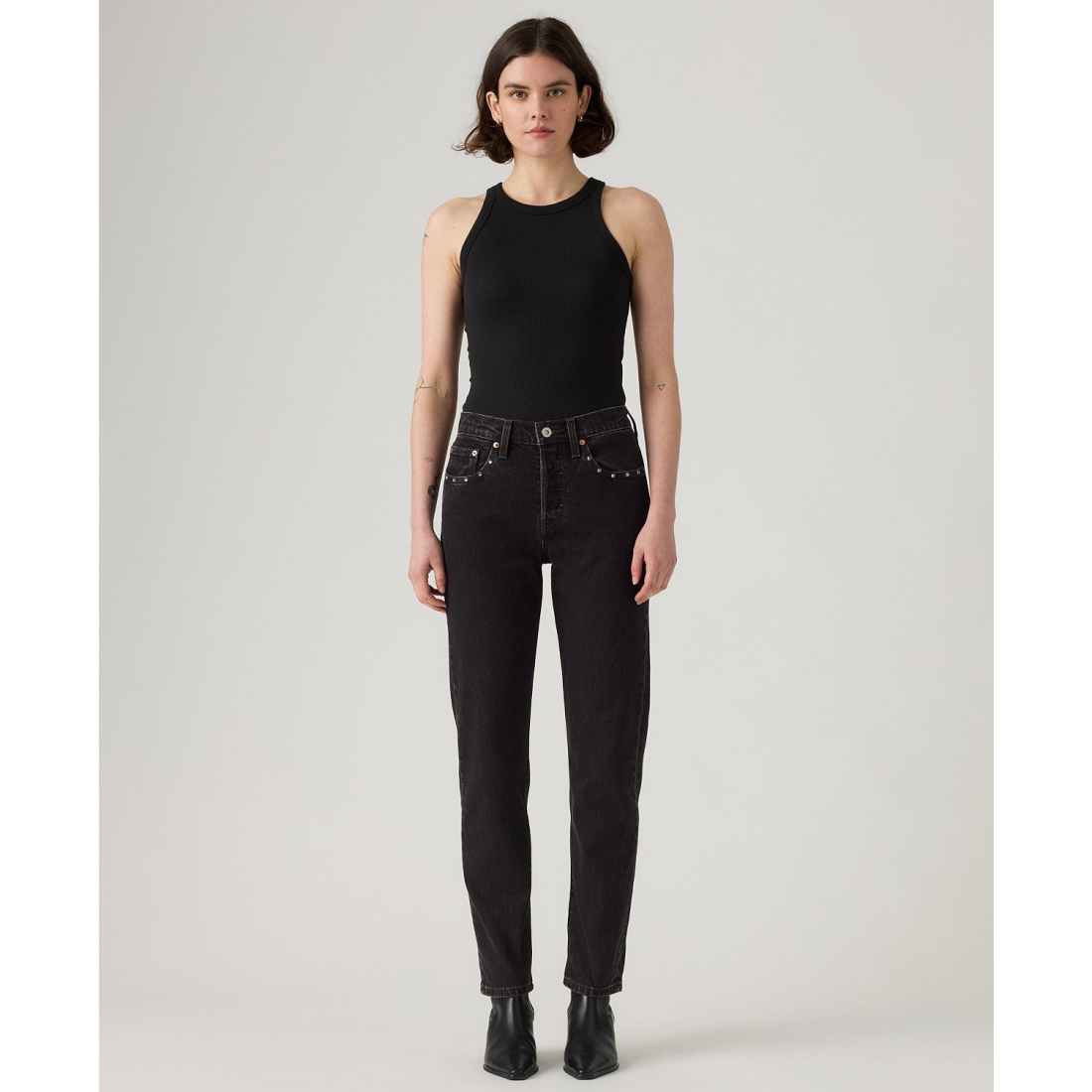 Jeans '501 High Rise Straight Leg' pour Femmes