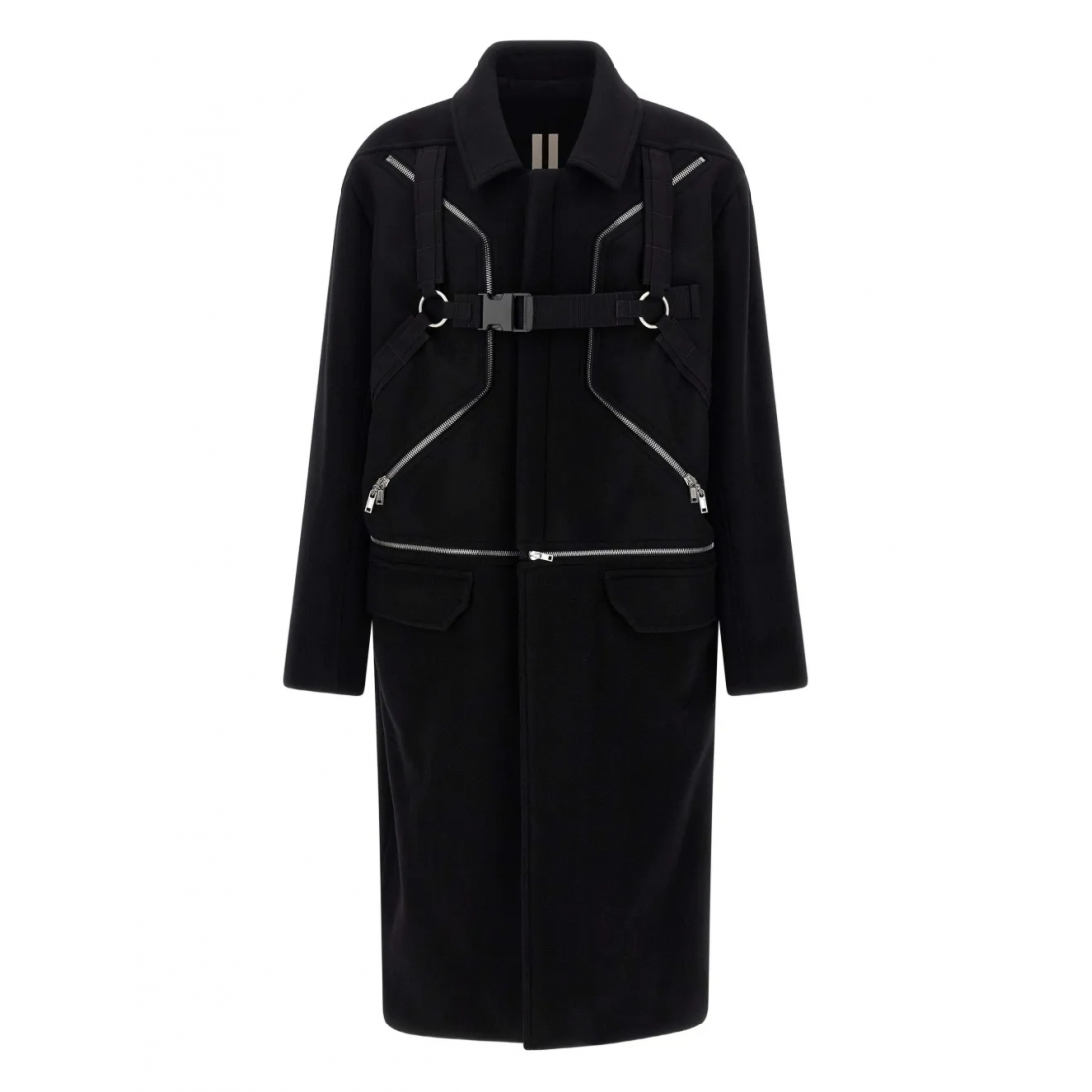 Manteau 'Blixa Jumbo Mac Harness-Detail Zipped' pour Hommes