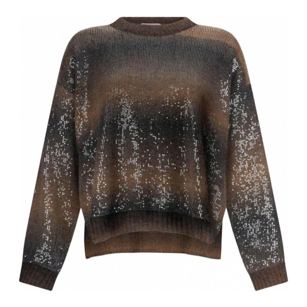 Pull 'Sequin-Embroidered' pour Femmes
