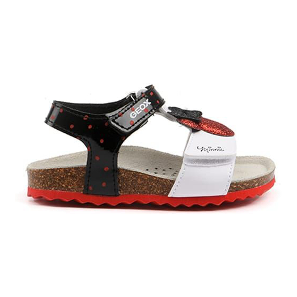 Baby Girl's 'Chalki First Steps' Flat Sandals