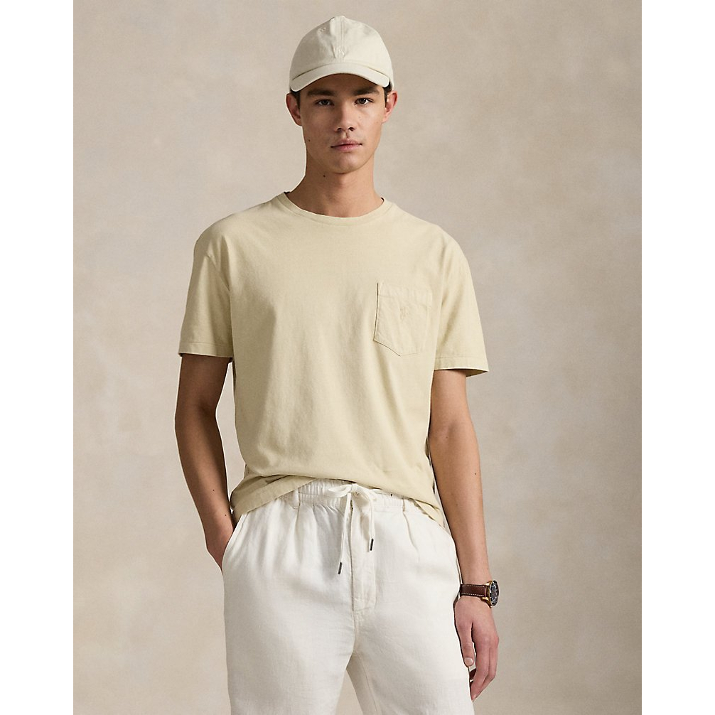 'Classic Fit Mineral-Dyed Jersey T-Shirt' pour Hommes