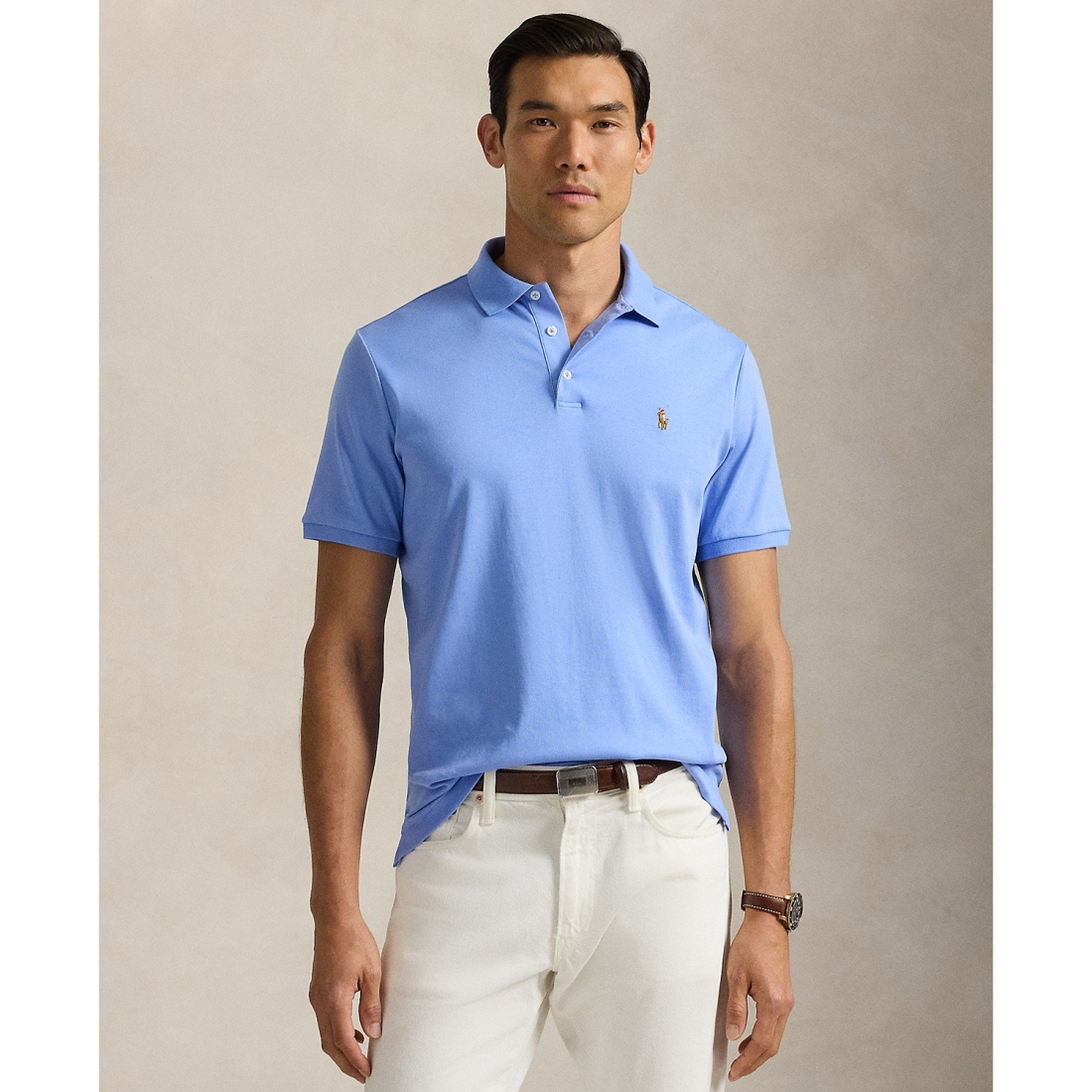 'Classic Fit Soft Cotton Polo' pour Hommes