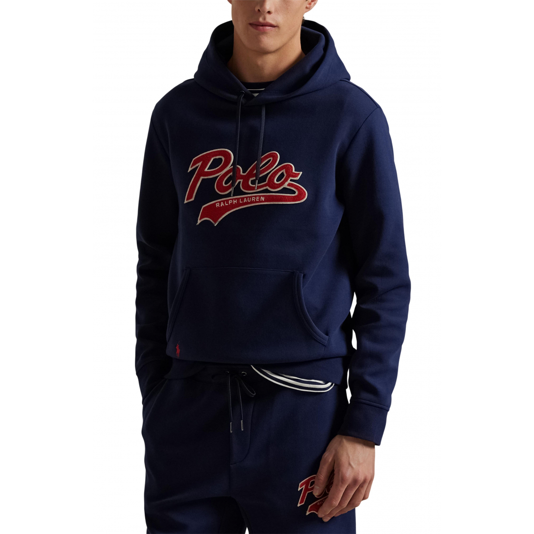 'Logo Appliqué Hoodie' pour Hommes