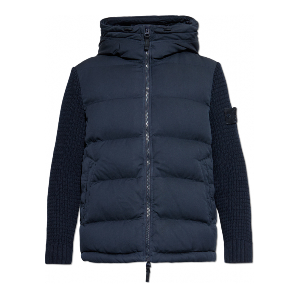 Doudoune en plumes 'Logo Patch' pour Hommes