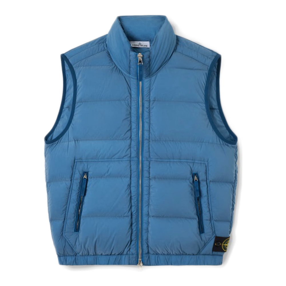 Gilet matelassé 'Quilted Logo-Patch' pour Hommes