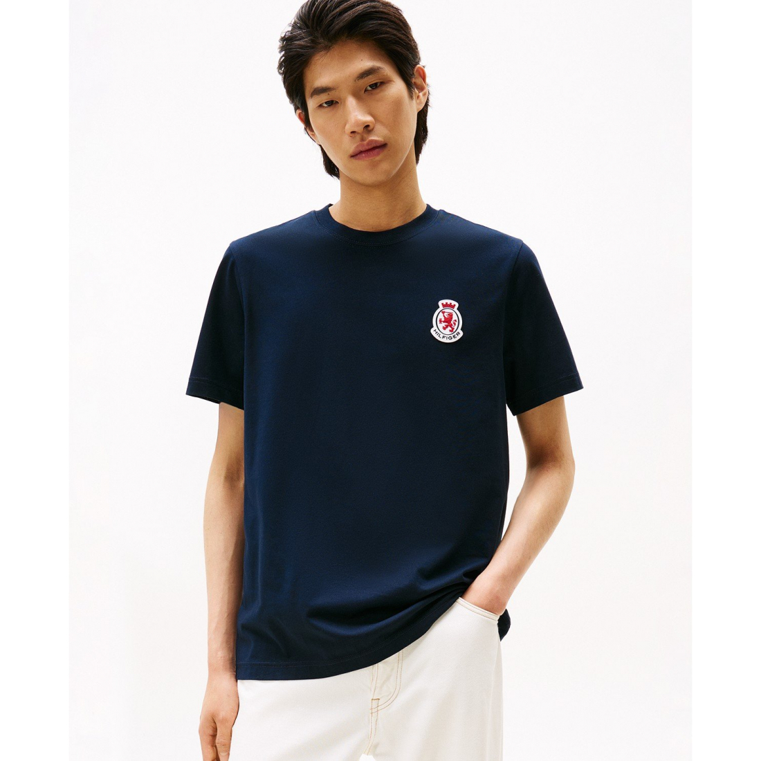 T-shirt 'Embroidered Crest' pour Hommes