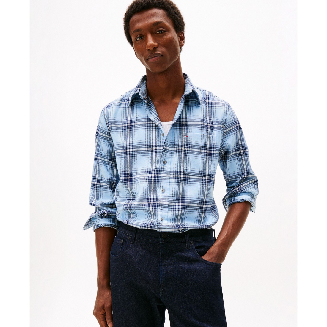 Chemise 'Regular-Fit Check' pour Hommes