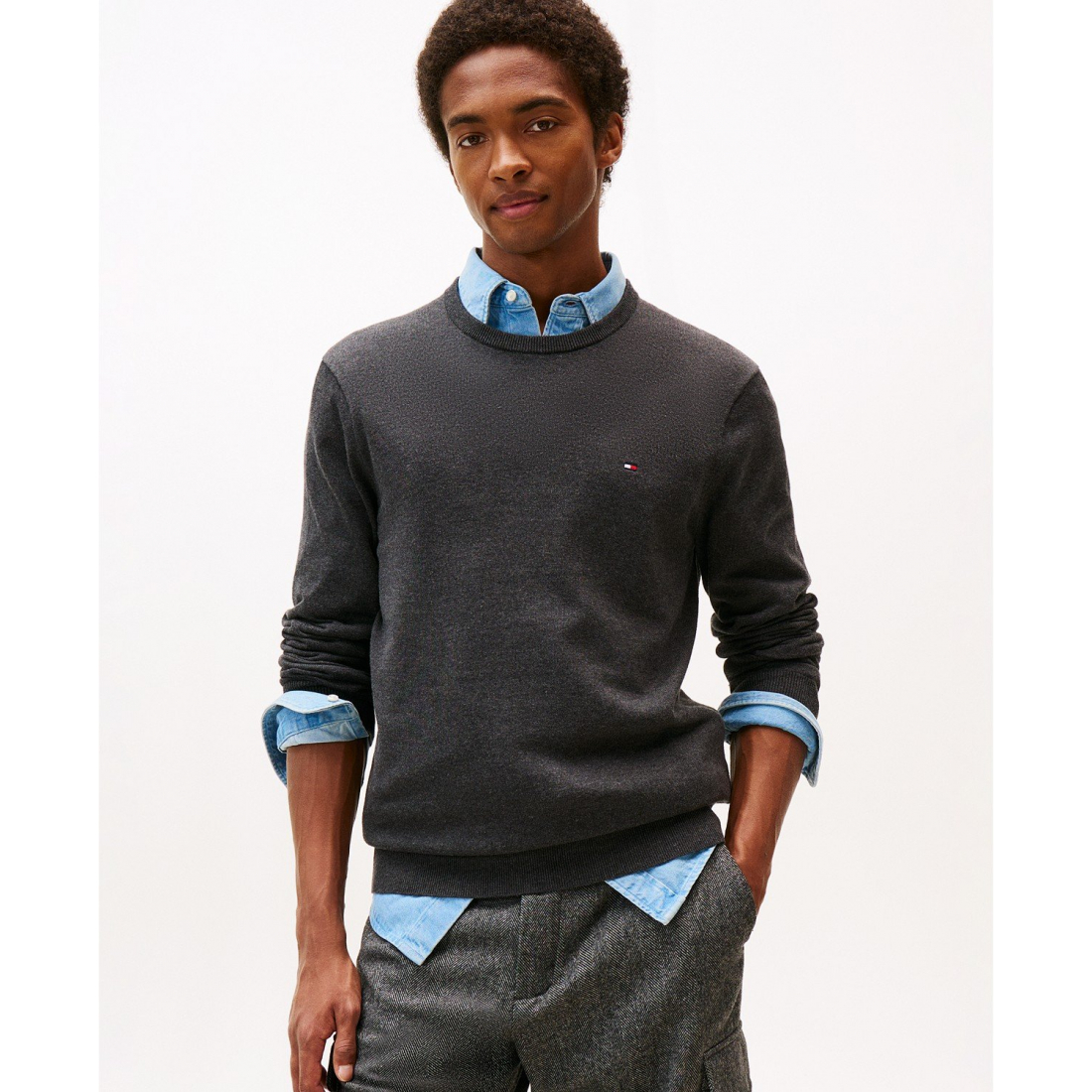 Pull 'Essential Crew Neck' pour Hommes