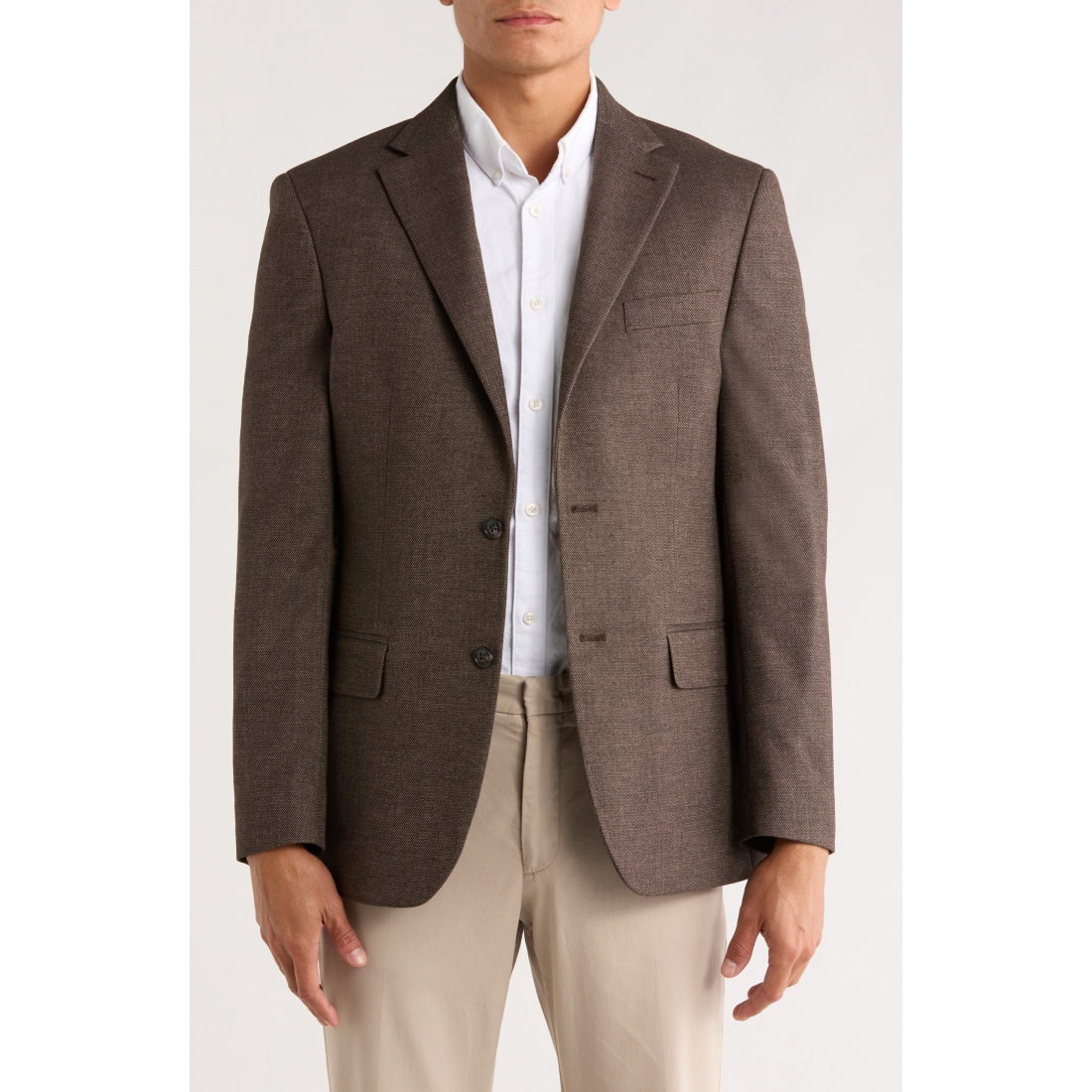 Blazer 'Textured Two-Button' pour Hommes