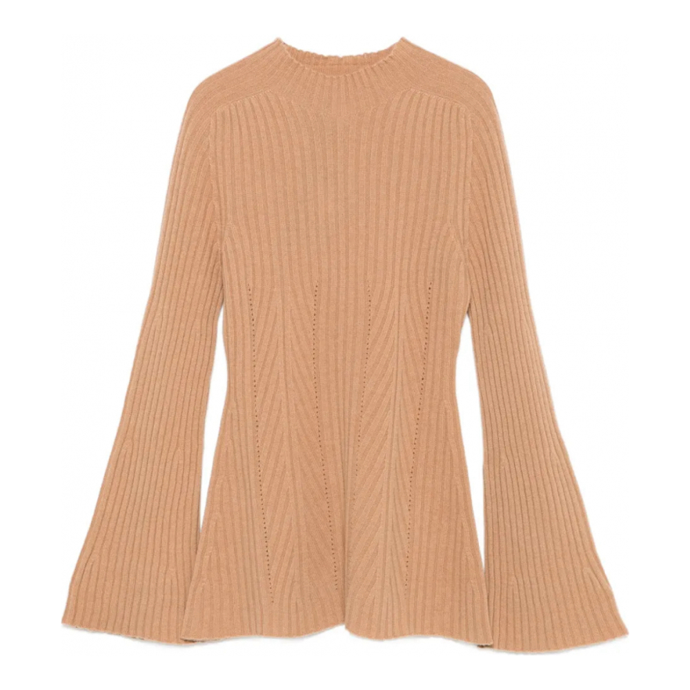 Women's 'Ribbed Bell-Sleeve' Sweater