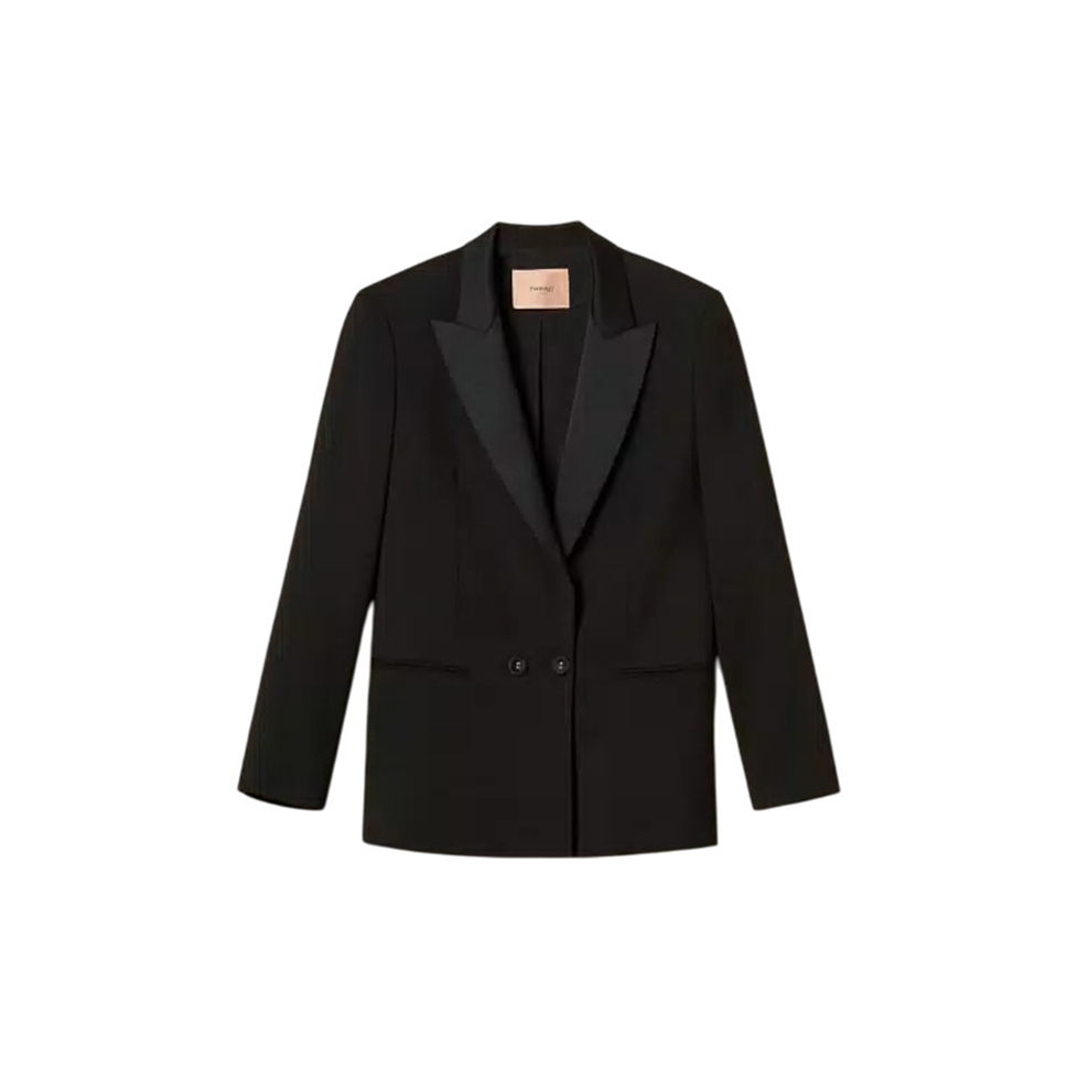 Blazer 'Satin Details' pour Femmes
