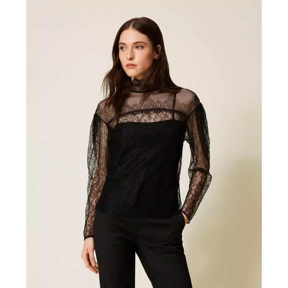 Blouse à manches longues 'Ruffles' pour Femmes