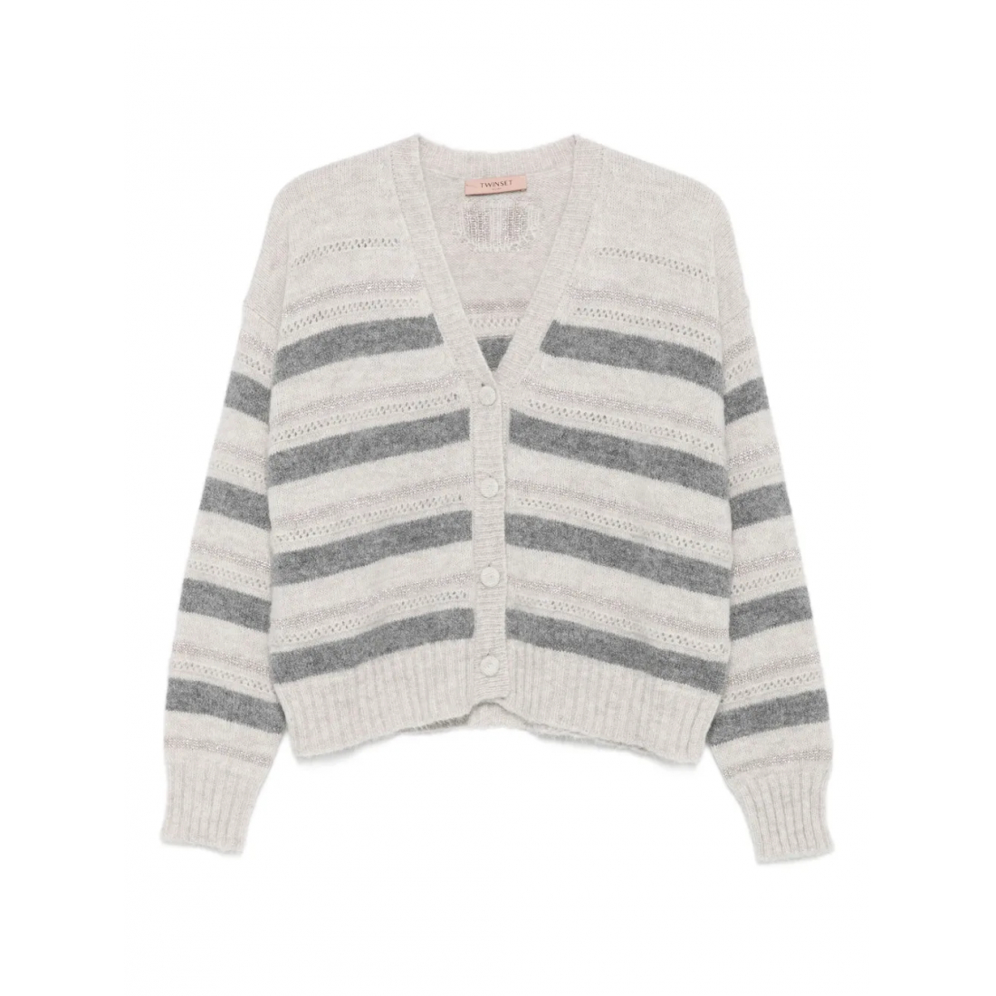 'Striped' Strickjacke für Damen