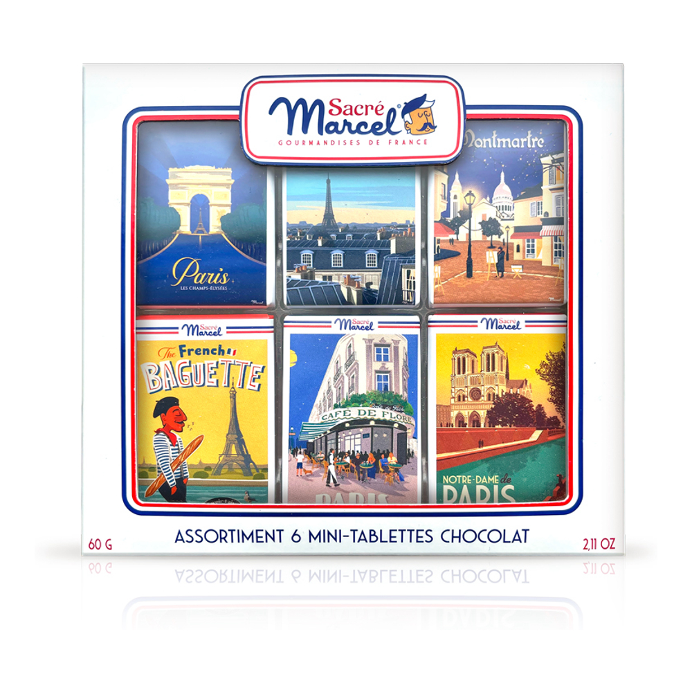 Paris Case | 6 Mini-Tablets | Sacré Marcel