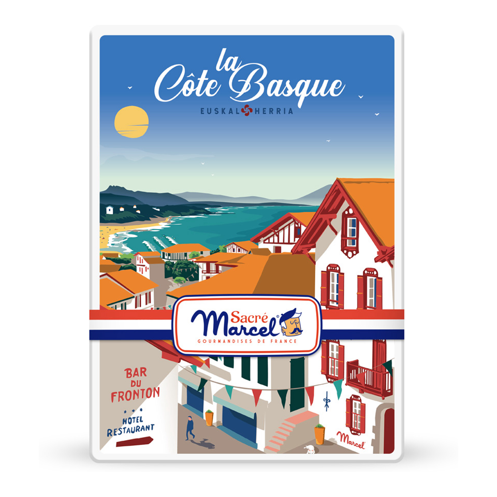 “The Basque Coast” Metal Box | Sacré Marcel