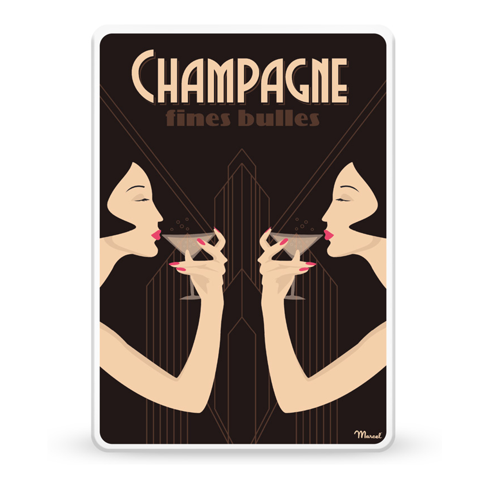 Boîte Métal “Champagne” | Sacré Marcel