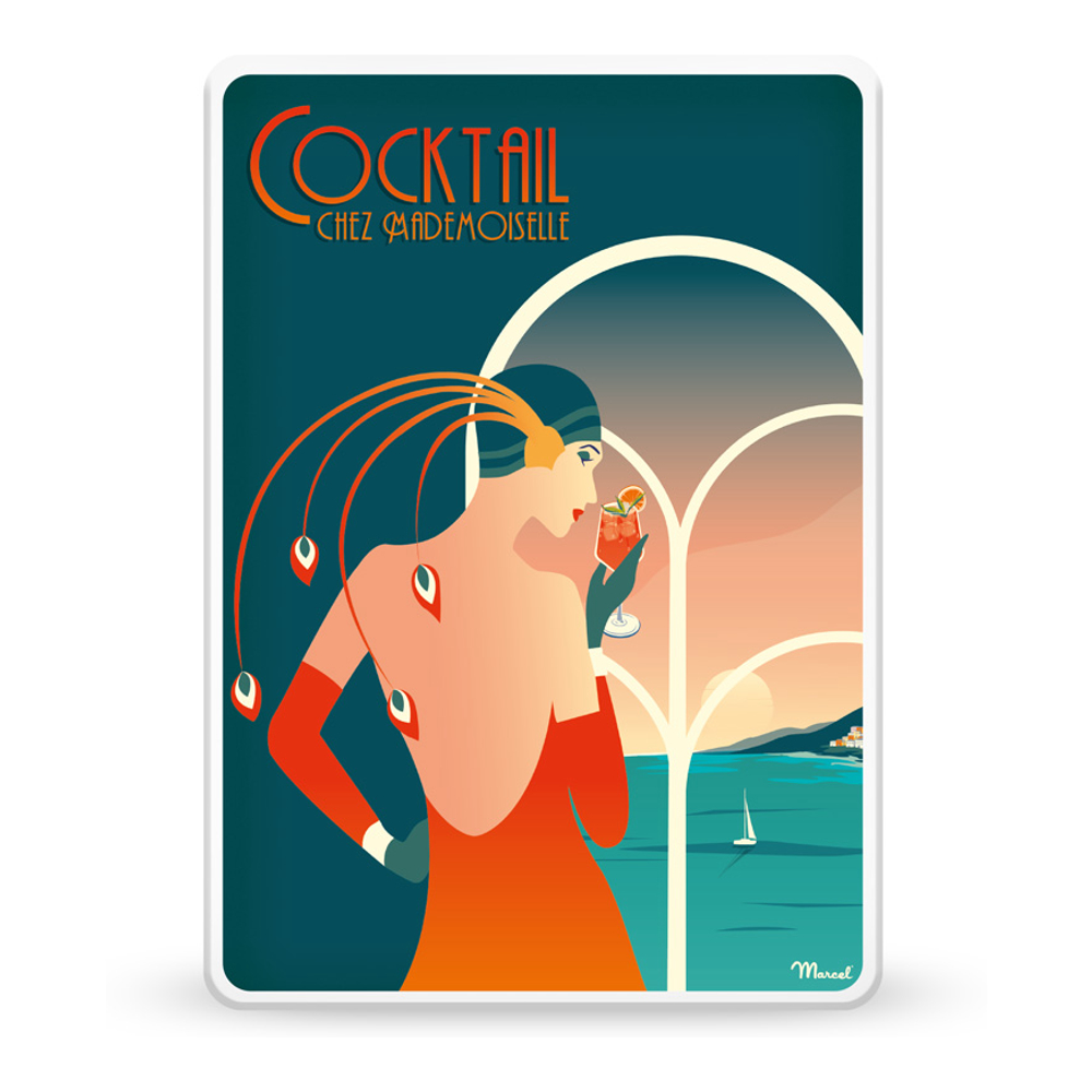Metallbox „Cocktail bei Mademoiselle“ | Sacré Marcel