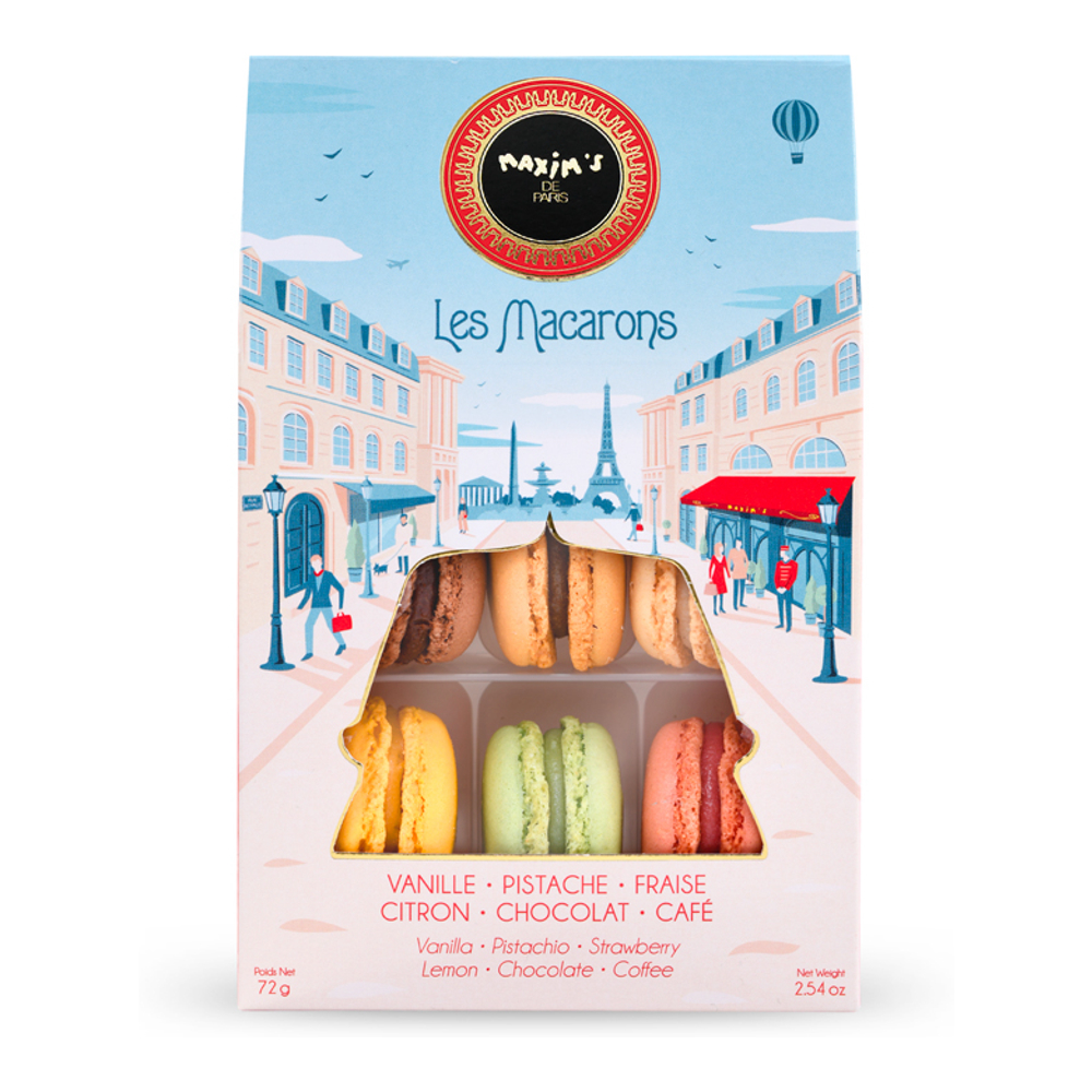 Case Of 6 Assorted Macaroons