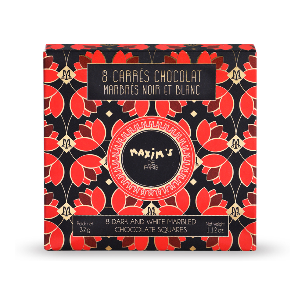 Etui 8 Carrés De Chocolat Marbrés 2025