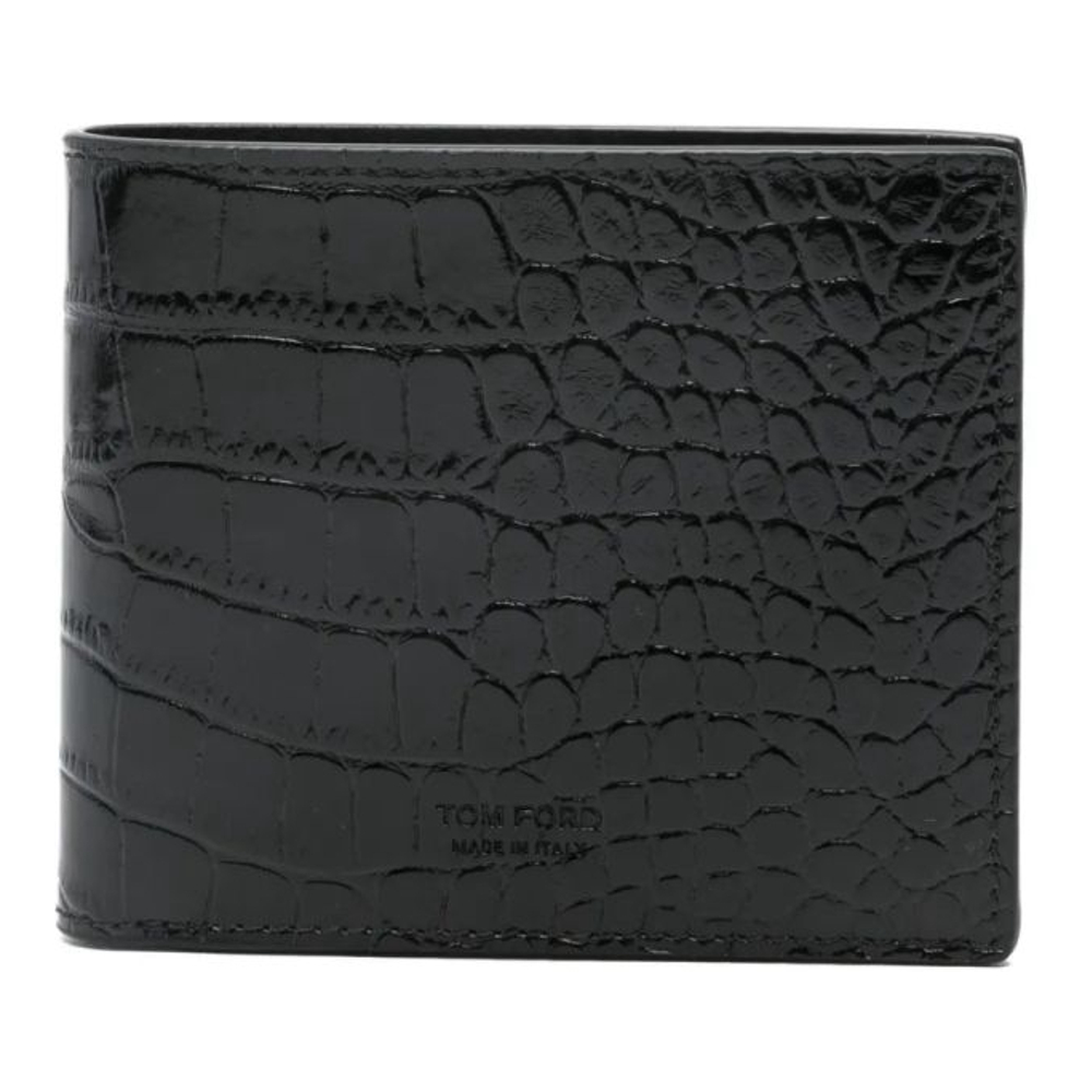 Men's 'Crocodile-Embossed' Wallet
