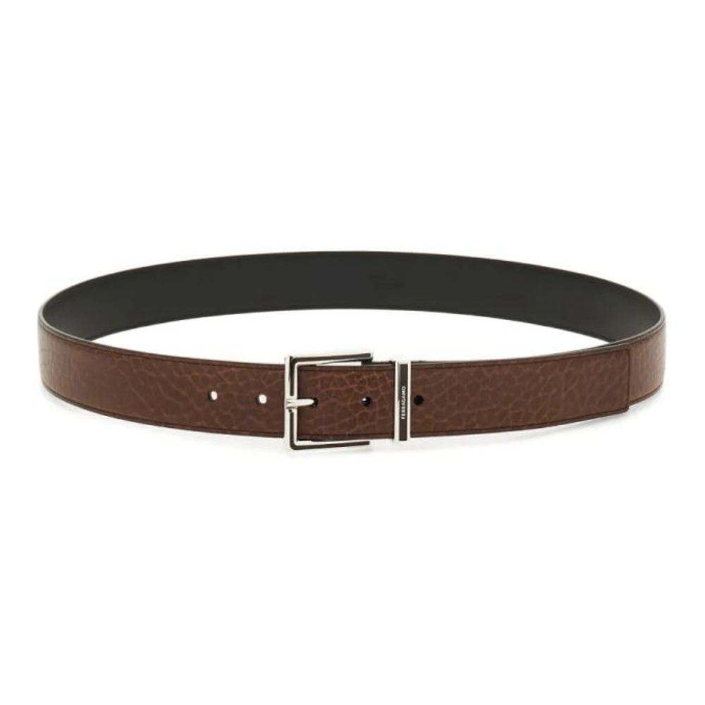 Ceinture 'Square-Buckle' pour Hommes