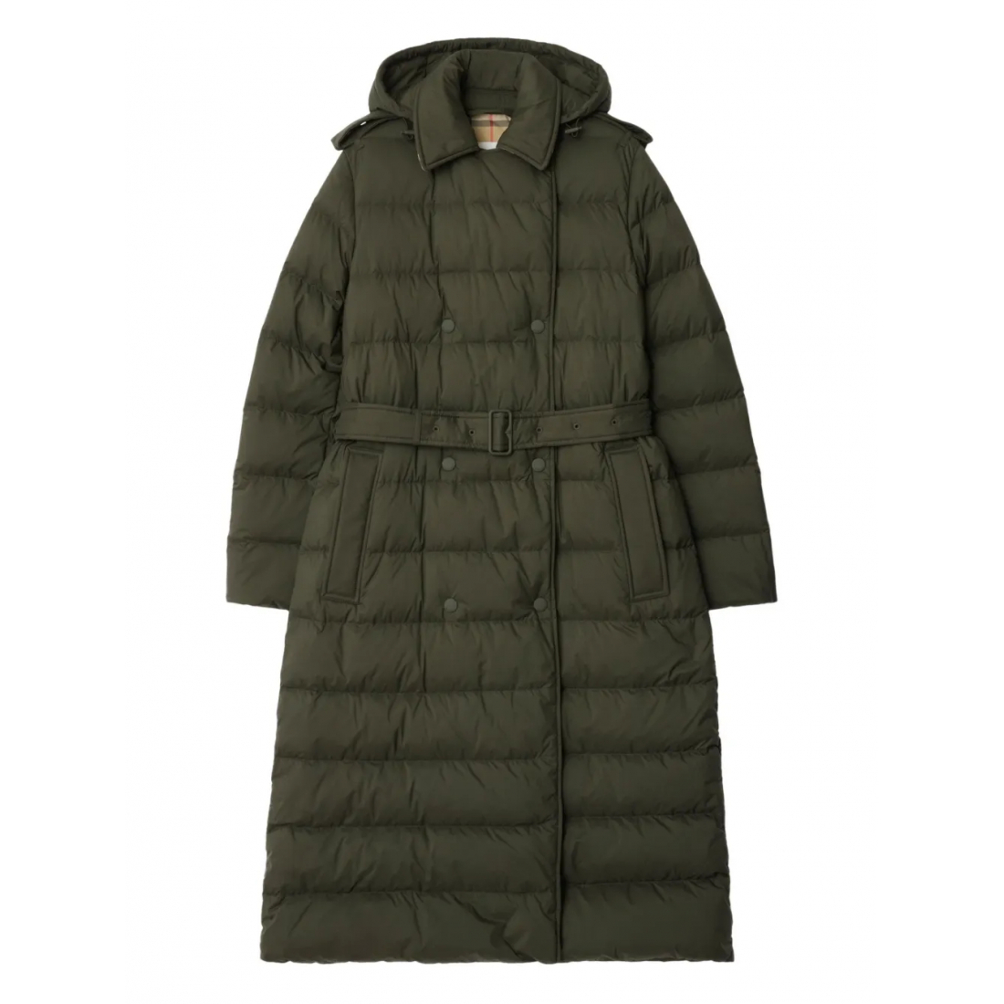 Manteau matelassé 'Double-Breasted Belted'