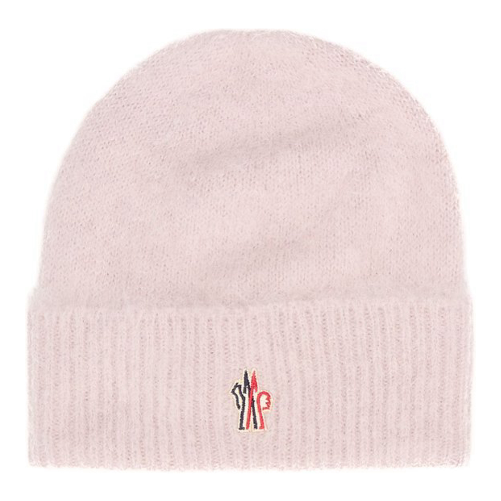 Bonnet 'Grenoble Logo-Patch Knitted' pour Femmes