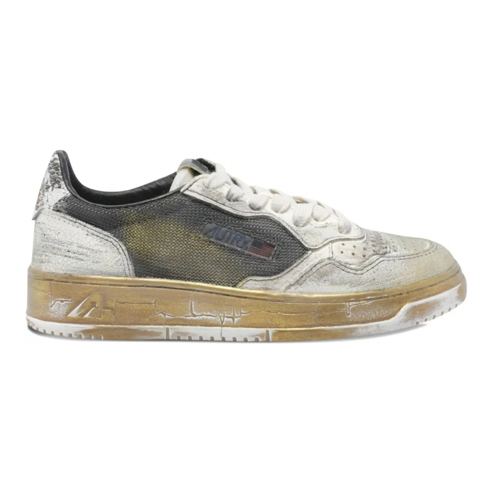 Women's 'Snakeskin-Panelled' Sneakers