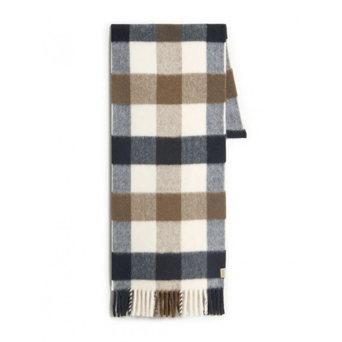 'Check' Wollschal für Damen