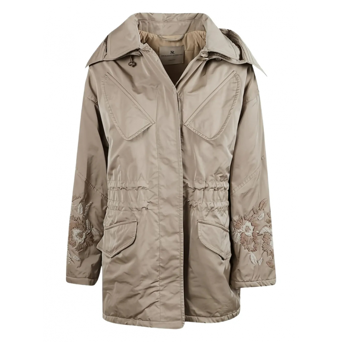 Manteau 'Hooded Embroidered' pour Femmes