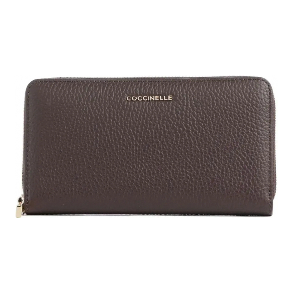 Women's 'Metallic Zip' Wallet