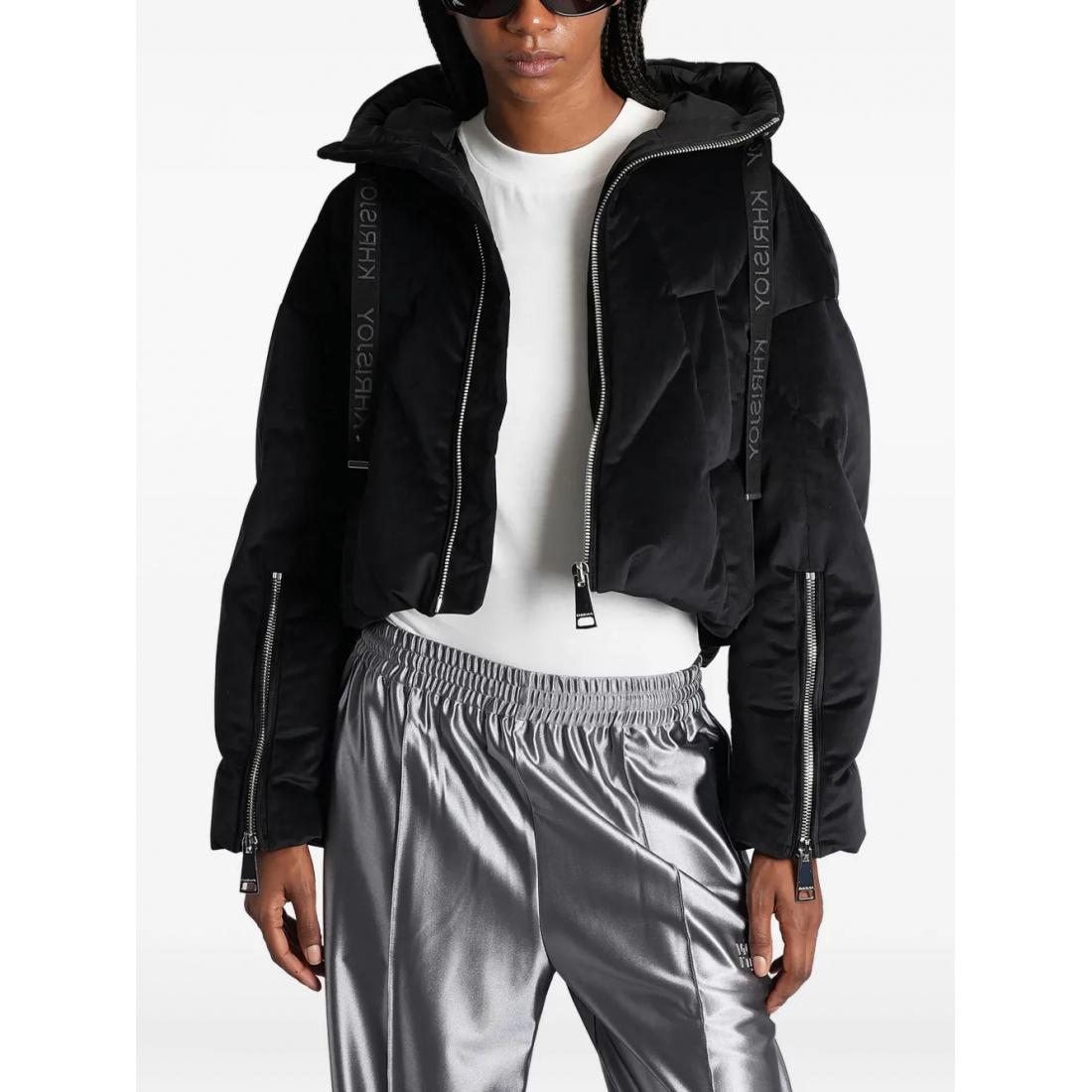 Veste matelassée 'Quilted Cropped' pour Femmes