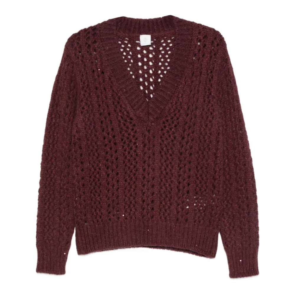 'Open-Kni' Pullover für Damen