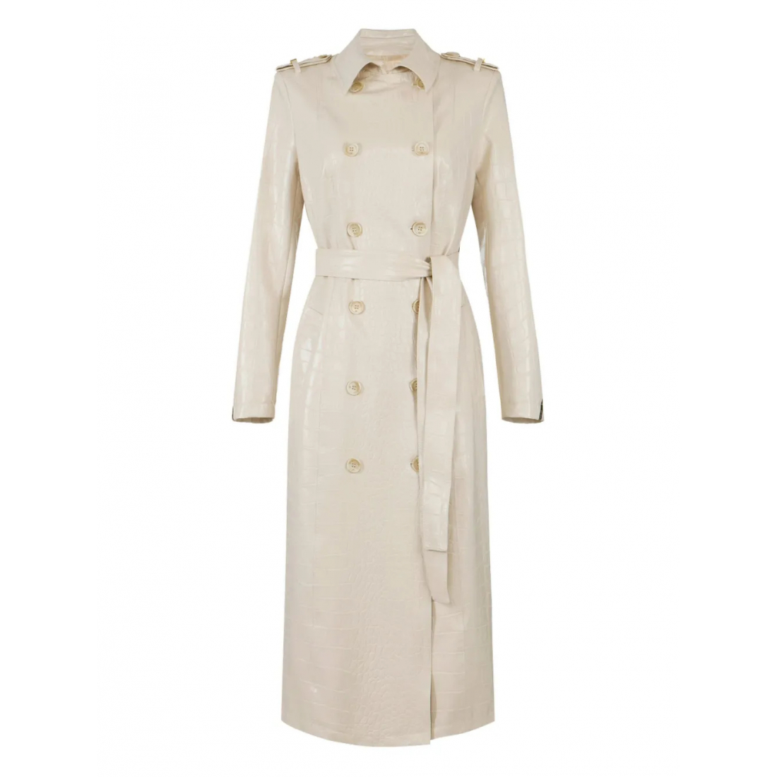 Trench 'Crocodile-Effect' pour Femmes