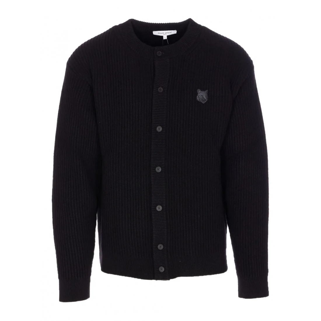 Men's 'Fox Head Ribbed' Cardigan