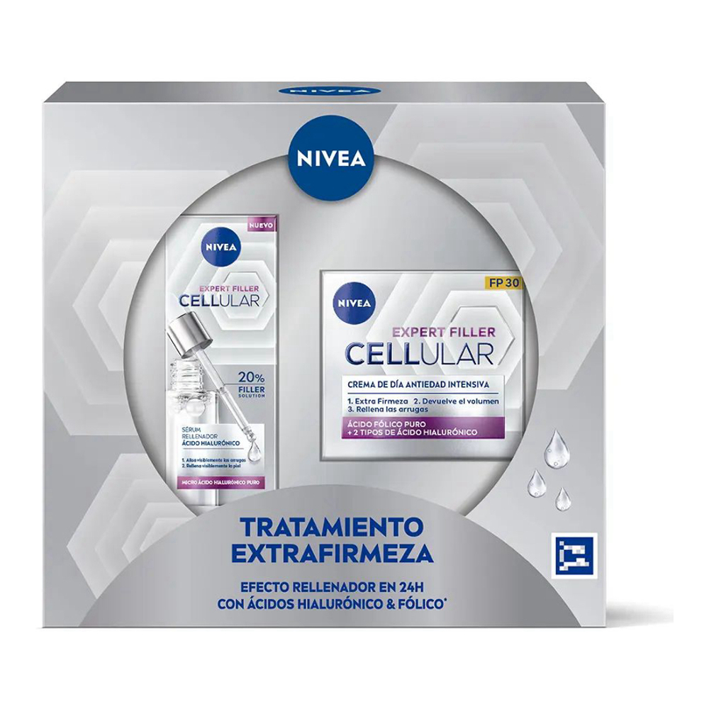 Coffret de soins de la peau 'Cellular Expert Filler Extra Firmness Treatment' - 2 Pièces