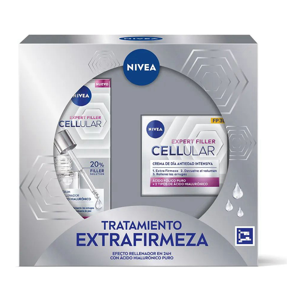 Coffret de soins de la peau 'Cellular Expert Filler Extra Firmness Treatment' - 2 Pièces