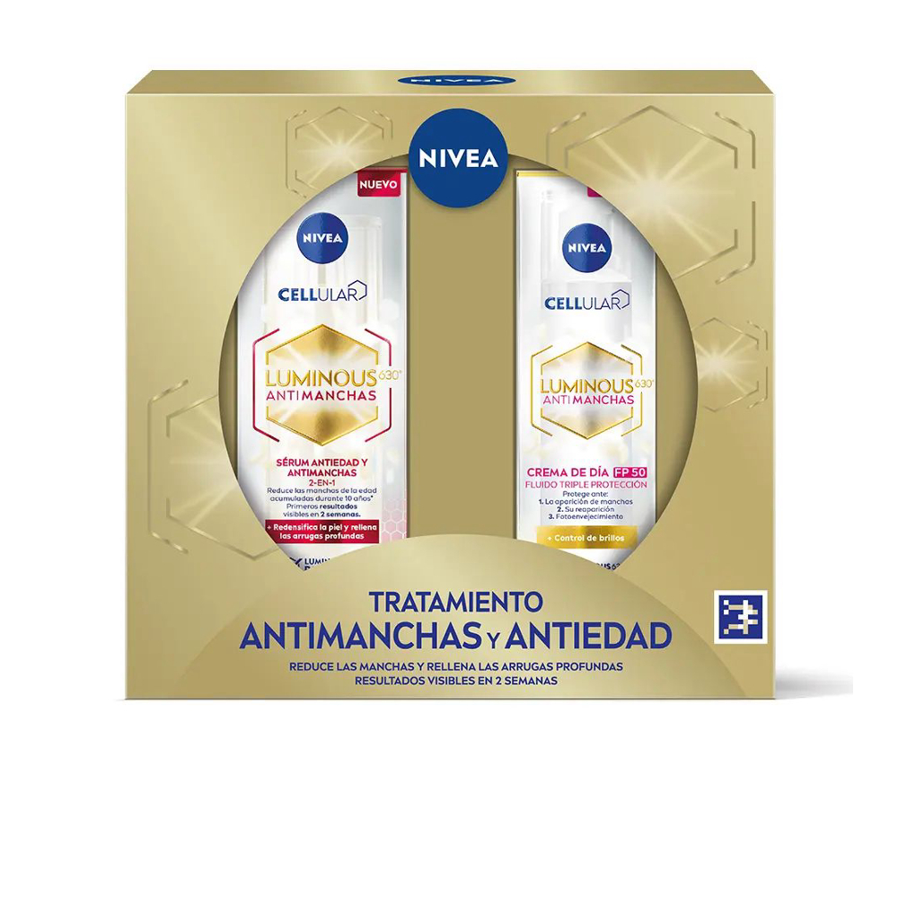 Coffret de soins de la peau 'Luminous 630º Anti-Spot Anti-Aging Treatment' - 2 Pièces